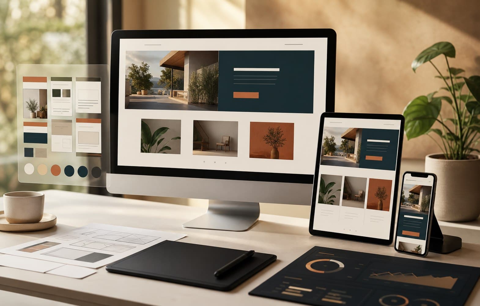 A company profile that works as a sales tool